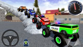 Juegos De Truck Best Multiplayer Games For Android Driving Offroad Outlaws Impossible 3D Gameplay [upl. by Legra]