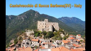 🇮🇹 Castelvecchio di Rocca Barbena  Liguria Full HD 1080p [upl. by Gabriellia]