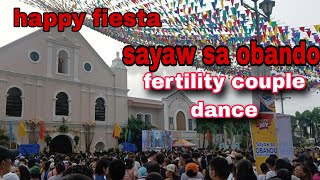 fertility couple dance sa obando bulakan 2024 happy fiestaobandobulacanhappyfiesta [upl. by Kotz]