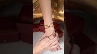 Меняем шелковую нить на браслете Cartier Trinity 🍁 [upl. by Eleonora]