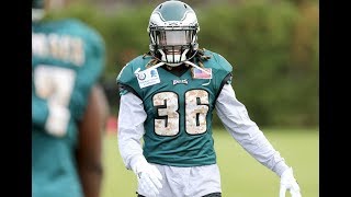 Jay Ajayi at 1st Eagles practice [upl. by Marnie]