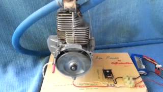 DIY AIR ENGINE Convertire un motore 2T ad Aria [upl. by Adni]