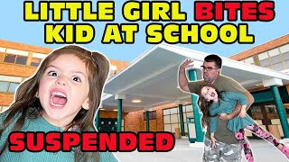 🤬Little Girl Temper Tantrum🤬 Bites Kid At School And Get Suspended Original [upl. by Becka908]