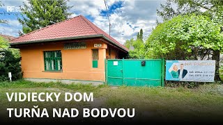 Vidiecky dom Turňa nad Bodvou [upl. by Rebmit]