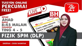 🔴 LIVE FIZIK TING 5 DLP 53 TRANSISTOR OLEH CIKGU HASNITAH 102 TUISYENPERCUMA [upl. by Asor68]