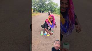 Road pe hi diwali mana li funny 🤣😜 msshort subscribe this channel gys support me [upl. by Atteuqihc]