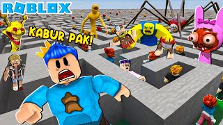 100 PLAYER TERJEBAK DI DALAM LABIRIN PENUH SCP DI ROBLOX [upl. by Marja]