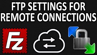 HOW TO Connect To You FTP From Outside Your Home Network [upl. by Sabanrab]