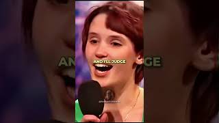 Girl Went God Mode Against Simon Cowell 😂 shorts agt [upl. by Shanney]