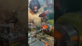 New Rod Use in Welding Process shortvideos lathechuck welding machinical [upl. by Aleuqahs]