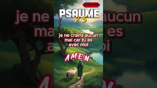 Psaume 23 lÉternel est mon berger prière benediction psaume psaume23 fyp [upl. by Ettenim966]