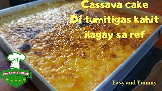 How to cook cassava cake Sobrang sarap nito Malambot kahit ilagay sa ref ng overnight [upl. by Chelsea]