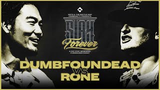 KOTD  Dumbfoundead vs Rone  RapBattle Full Battle [upl. by Fagen]