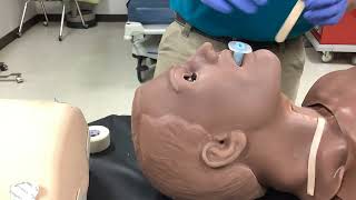 Oropharyngeal airway insertion [upl. by Roderic708]