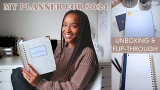 2024 PLANNER  DAILY PLANNER  THE SIMPLIFIED PLANNER UNBOXING AND FLIPTHROUGH [upl. by Durwin]