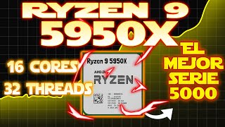 🔥Ryzen 9 5950X  ¿ Que tan bueno es en 2024 Mejor que Ryzen 9 5900XT y Ryzen 9 5900X [upl. by Laetitia]