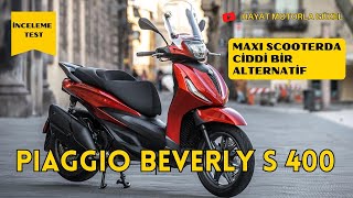 Beverly S 400 İnceleme  Müthiş Güçlü Bir Scooter  Hayat Motorla Güzel [upl. by Notsirt]