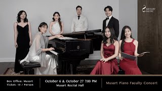 Musart Piano Faculty Recital Oct 6th [upl. by Nikkie916]