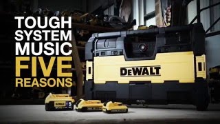 5 Reasons To Buy The Tough System Music from DEWALT [upl. by Dionysus]