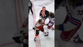 NEW YORK RANGERS MATT REMPE VS DESLAURIERS nhl flyers rangers [upl. by Ayital550]