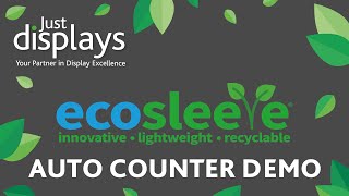 Ecosleeve AUTO COUNTER DEMO [upl. by Nilsoj]