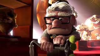 Up Pixar 2009 Clip Fredricksen vs Muntz [upl. by Eita477]