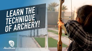 Master Archery Al Forsan Abu Dhabi  Things to do in Abu Dhabi [upl. by Bekki606]