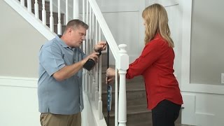 DIY Transforming your staircase in 3 easy STEPS [upl. by Shatzer]