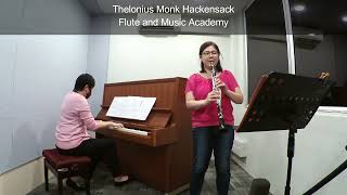 Clarinet ABRSM Grade 5 from 2022 C2 Thelonius Monk Hackensack [upl. by Notniw]