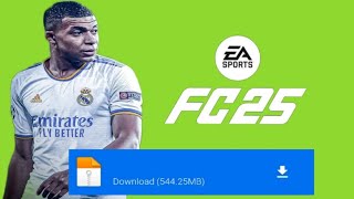 FC 25 ORIGINAL ANDROID NEW TRANSFERS 2025 amp KITS OFFLINE BEST GRAPHICS APKOBB [upl. by Anerres]