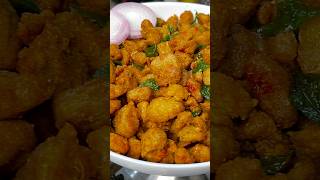 Meal maker pakoda recipe 👌 snacks pakoda shorts [upl. by Lilith]