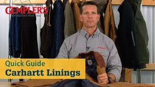 Quick Guide to Carhartt Linings to Select the Best Workwear for You  Workwear Tips from GEMPLERS [upl. by Debee468]