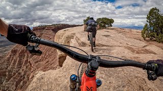 Gooseberry Mesa The cliffside CLASSIC  Mountain Biking Southern Utah [upl. by Ilbert251]