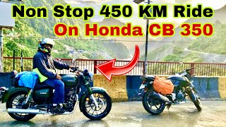 Non stop Ride Begins 🔥 Abhi Tak Ki Sabse Badi Ride Non Stop on Honda CB350  12 Hours Ki Ride [upl. by Nanaek]