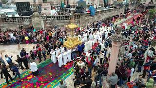 Procesión Virgen de San Juan por 400 años del 1er Milagro [upl. by Vail]