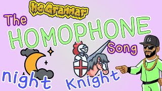 The Homophone Song  MC Grammar 🎤  Educational Rap Songs for Kids 🎵 [upl. by Abebi]