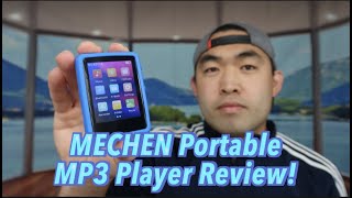 Mechen Portable Mp3 Player Review Worth it [upl. by Ahsaelat]