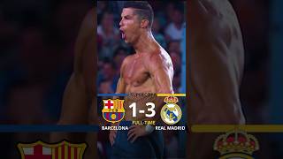 Barcelona 🆚 Real Madrid 13 Supercopa final Highlights amp All Goals 2017 HD shorts football [upl. by Flynn]