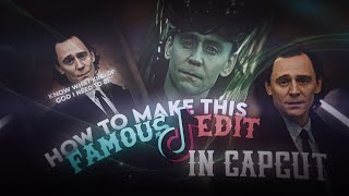 FAMOUS TIKTOK EDIT TUTORIAL IN CAPCUT 🔥  capcut  tutorial [upl. by Safier]