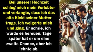 Bei unserer Hochzeit schlug er mich als ich sein Mutterkleid nicht trug Später bat er um Vergebung [upl. by Nnylacissej815]