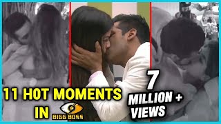 11 H0t INTIMATE Moments from Bigg Boss 11  Puneesh Sharma Bandgi Kalra Shilpa Shinde Arshi Khan [upl. by Xaviera]