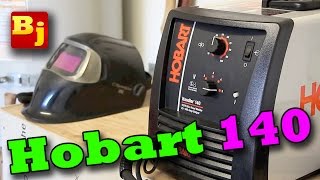 Hobart Handler 140 Review amp Welding [upl. by Atilrep]