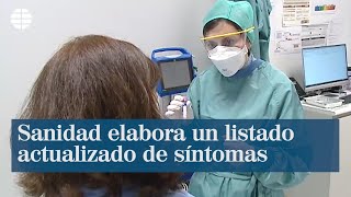 Sanidad elabora un listado actualizado de síntomas del coronavirus [upl. by Methuselah]