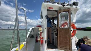 Harwich to Felixstowe on the Harbour Ferry [upl. by Pricilla]