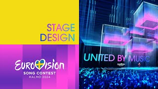 First look at the Eurovision 2024 stage  UnitedByMusic [upl. by Noled478]