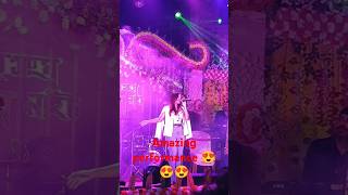 Chahun Main Ya Naa  Stage program  pop singer song playbacksinger stageprogram stageshow [upl. by Marjory]