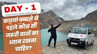 Caravan building Episode  1  How to build caravan in India caravan motorhome vanlife travel [upl. by Ellek219]