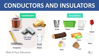 CONDUCTORS AND INSULATORS  SCIENCE EDUCATIONAL VIDEO FOR KIDS [upl. by Ecnal]