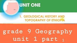 Geography grade 9 unit 1 part 1 [upl. by Margaretta]