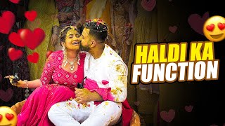 HALDI CEREMONY❤️✨ Finally Were Getting Married💍  WEDDING VLOG NO 2  RAJATSWATIVLOGS [upl. by Landy726]